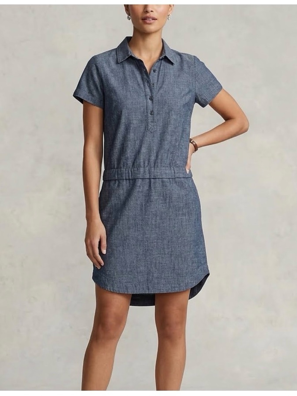 Kate Spade Adjustable length chambray shirt/tunic sz XS EUC